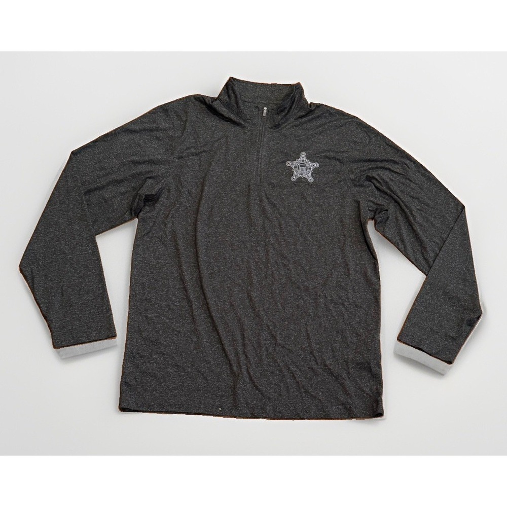 Secret Service Quarter Zip Pullover Jacket Sweater M Golf Camp David Rare